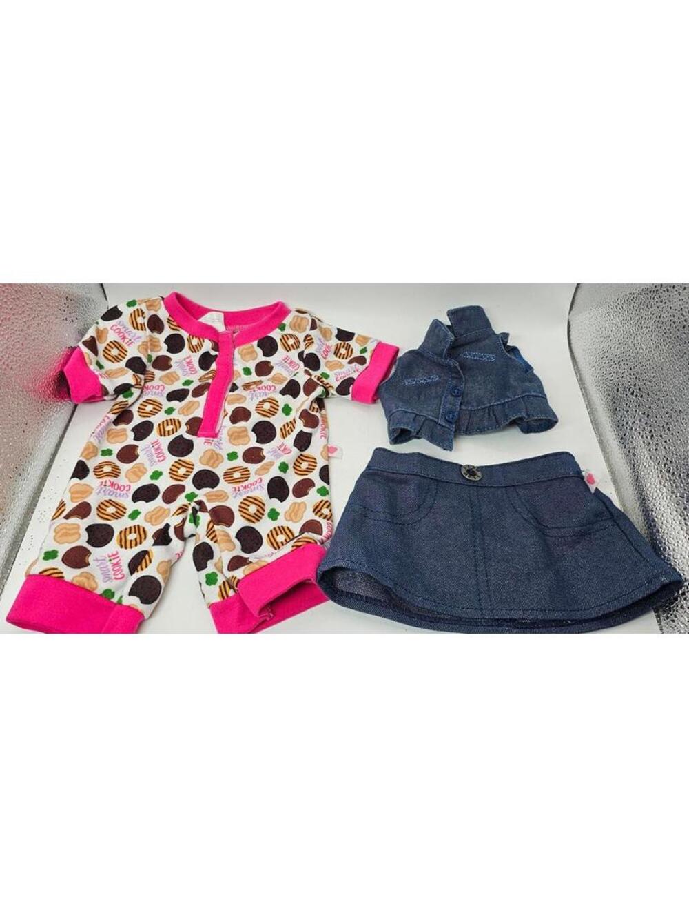 Baby Doll Girls 2-Piece Skirt Set and Printed Romper